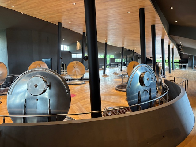 Chateau Figeac En Primeur 2024 tasting vat room